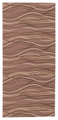 Carpette Bellezza brune 2 pi 2 po x 5 pi 0 po - Ensemble de 2