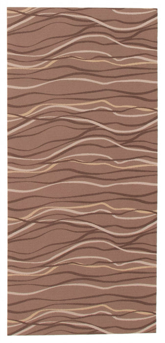 Carpette Bellezza brune 2 pi 2 po x 5 pi 0 po - Ensemble de 2