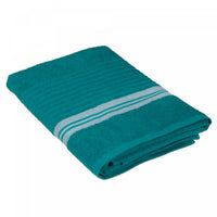 Serviette de bain bleu sarcelle 27 x 50 de luxe - ensemble de 2 serviettes