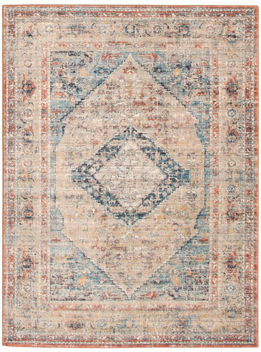 Carpette Bolivar Bijar Multi couleur - 5 pi 3 pox 7 pi 6 po
