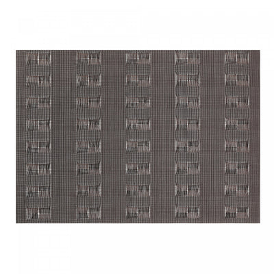 Vinyl Placemat Ellis Chocolate - Set of 12|Napperon Ellis de couleur chocolat en vinyle - ensemble de 12