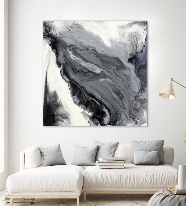 Œuvre d’art murale Giant Art « Approaching » 72 x 72