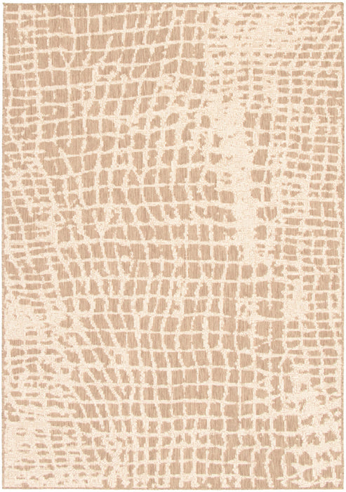 Carpette Sadie Safari Taupe-Champagne - 5 pi 3 pox 7 pi 7 po
