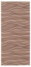Carpette Bellezza brune 2 pi 2 po x 4 pi 0 po