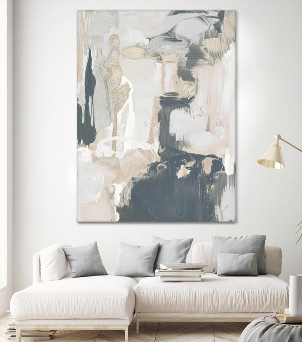 Œuvre d’art murale Giant Art « Muted Longing I » 72 x 54