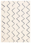 Carpette Kimi bleueivoire 5 pi 3 po x 7 pi 7 po