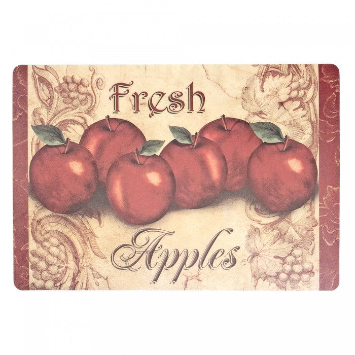 Napperon Eva « Fresh Apples » 12 x 18 - ensemble de 12