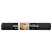 Tapis antidérapant noir de 12 po x 60 po en PVC - ensemble de 6 articles de rangement pour la cuisine