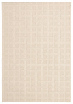 Carpette Brangane ivoire 6 pi 7 po x 9 pi 6 po