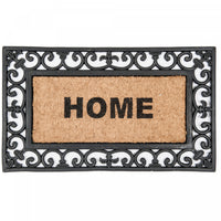 Tapis de plancher en caoutchouc et tapis-brosse « Home »