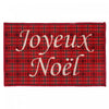 Tapis de plancher décoratif « Joyeux Noël » 18 x 30