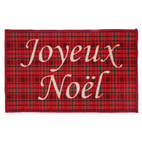 Tapis de plancher décoratif « Joyeux Noël » 18 x 30