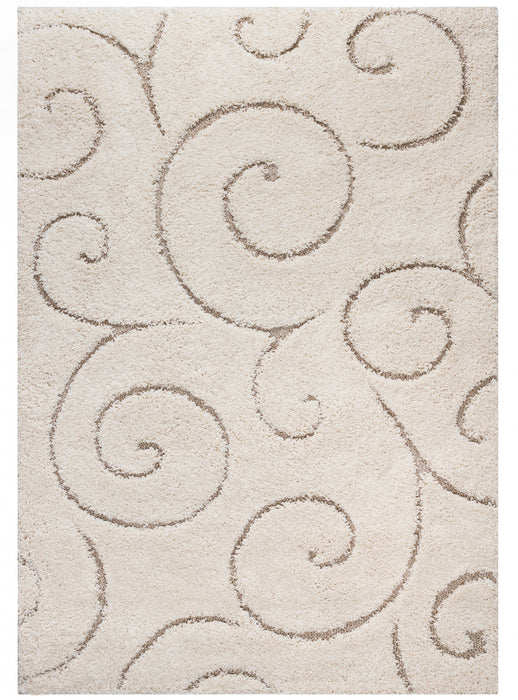 Carpette Oakville Flora crème 3 x 5
