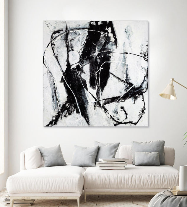 Œuvre d’art murale Giant Art « Polar Opposition » 54 x 54