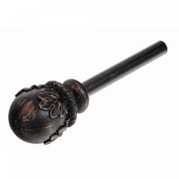 Ensemble de tringles à rideaux Throne de 16 à 19 mm en métal - cuivre noir