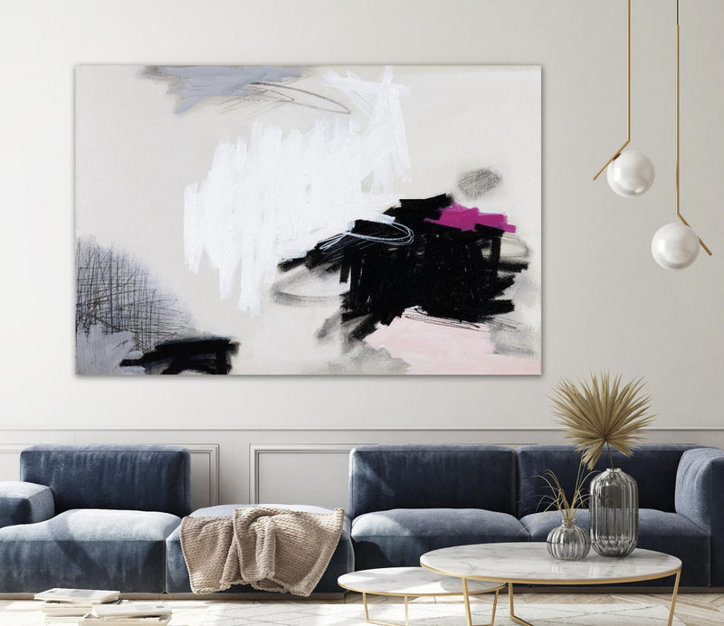 Œuvre d’art murale Giant Art « Emotion » 84 x 54