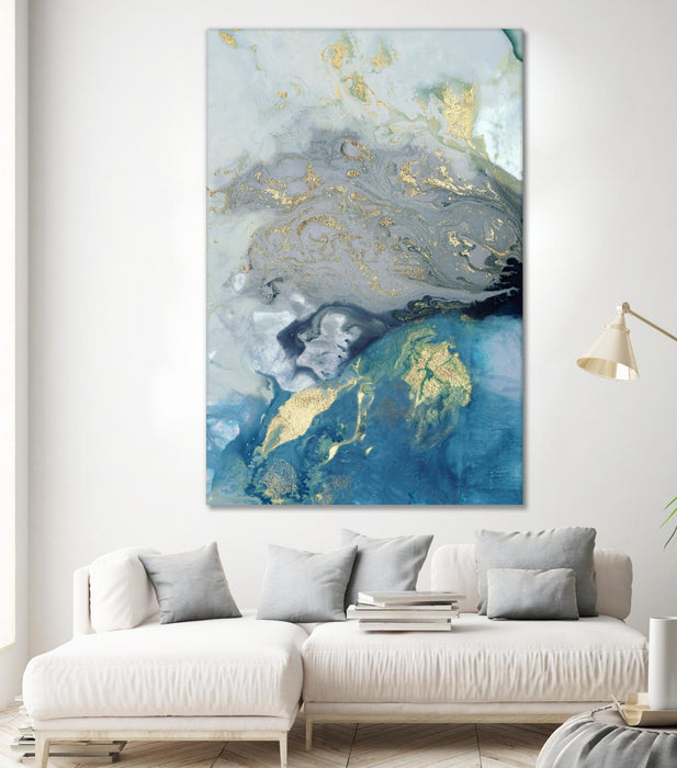 Œuvre d’art murale Giant Art « Ocean Splash I » 72 x 48