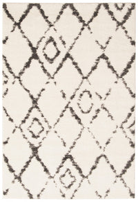 Carpette à poil long Serafina ivoire 3 pi 11 po x 6 pi 0 po