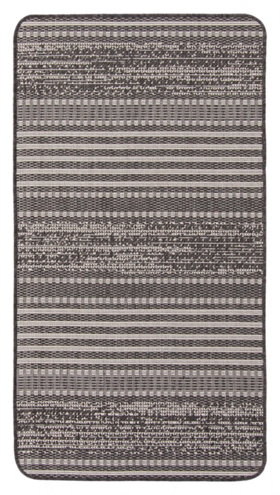 Carpette Wileen noire - 2 pi 2 po x 3 pi 11 po