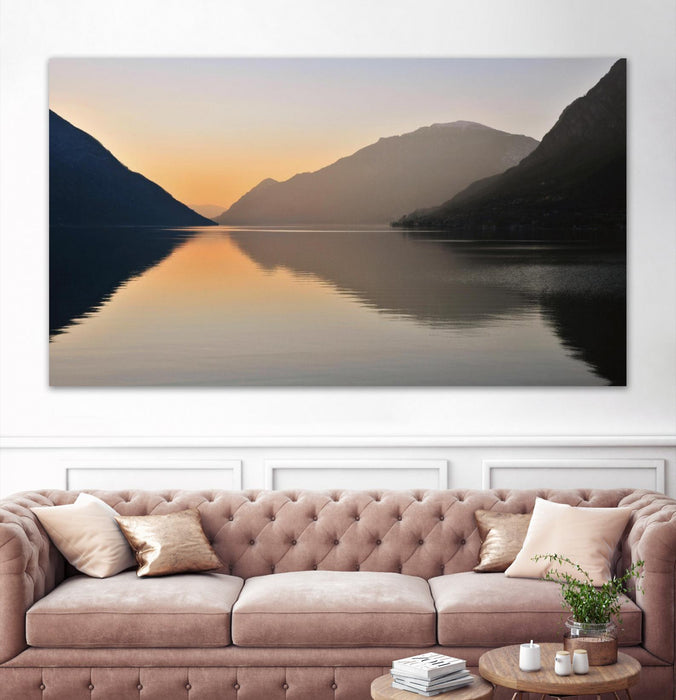 Œuvre d’art murale Giant Art « Tramonto Ii » 84 x 54
