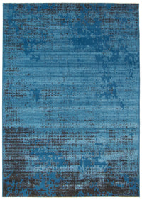 Carpette Janaki bleue 6 pi 7 po x 9 pi 6 po