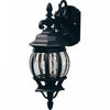 Applique murale II Classico noire à 1 ampoule pour l'extérieur