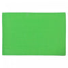 Napperon vert lime en vinyle de style classique - ensemble de 12
