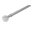 Ensemble de tringles à rideaux Sigma de 25 à 28 mm - accessoires pour rideaux de couleur nickel de 66 à 120 po