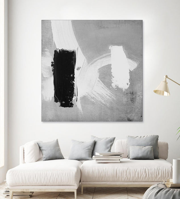 Œuvre d’art murale Giant Art « City Scene Ii » 72 x 72