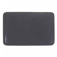 Napperon en plastique gris froid - ensemble de 12