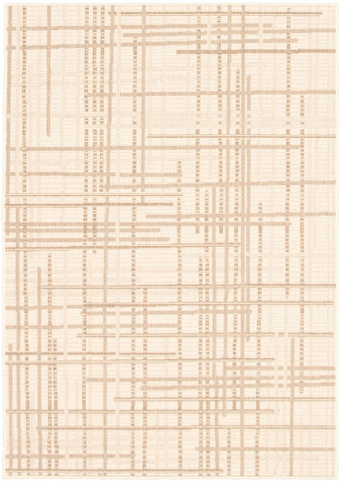 Carpette Sadie Burburry champagne taupe - 5 pi 3 pox 7 pi 7 po