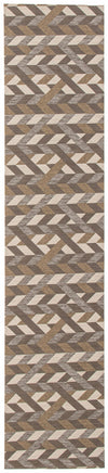 Carpette Bellezza brun foncé 2 pi 2 po x 10 pi 0 po