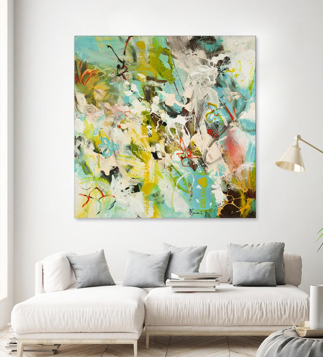 Œuvre d’art murale Giant Art « Sweet Dream I » 54 x 54