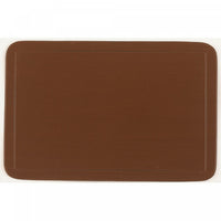 Napperon en plastique chocolat - ensemble de 12