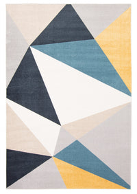Carpette Gemma multicolore lavable à la machine - 6 pi 0 po x 9 pi 0 po
