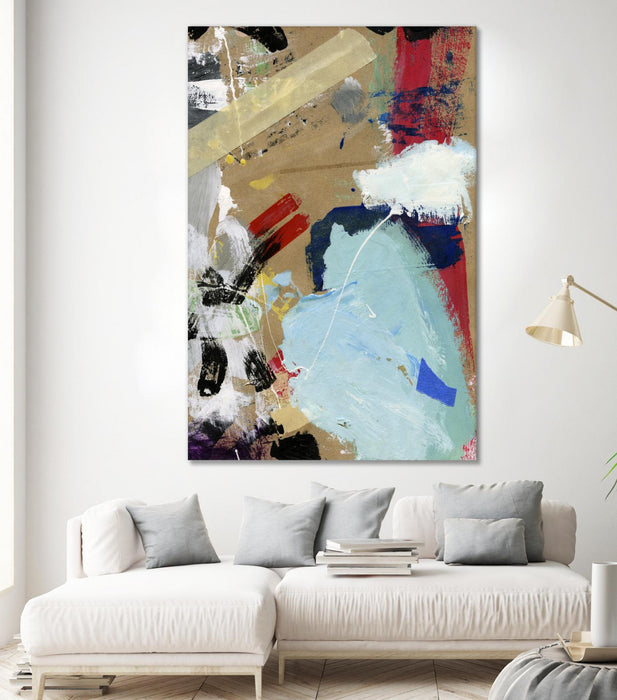 Œuvre d’art murale Giant Art « Palette 5 » 84 x 54