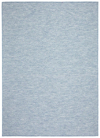 Carpette Neisha Diamond bleue 6 pi 7 po x 9 pi 6 po