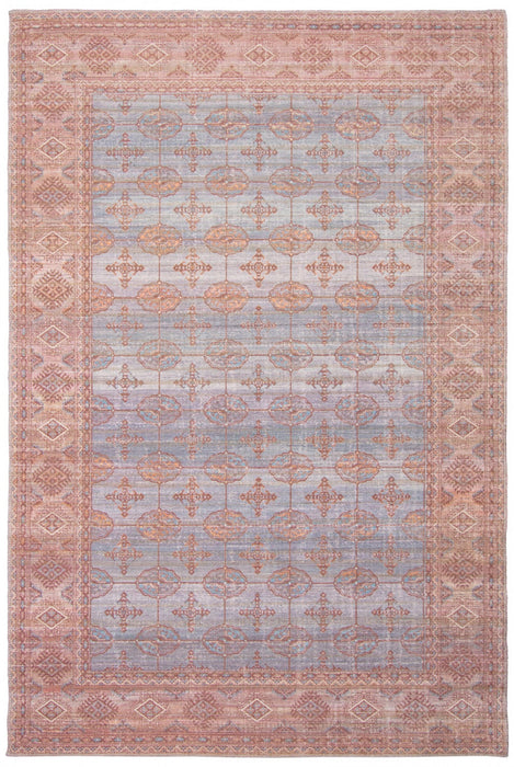 Carpette Rosamond bleue 5 pi 3 po x 8 pi 0 po
