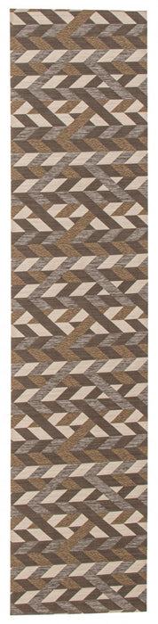 Carpette Bellezza brun foncé 2 pi 2 po x 24 pi 0 po