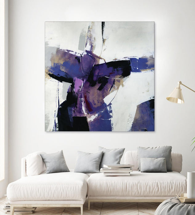 Œuvre d’art murale Giant Art « Curious Mischief » 54 x 54