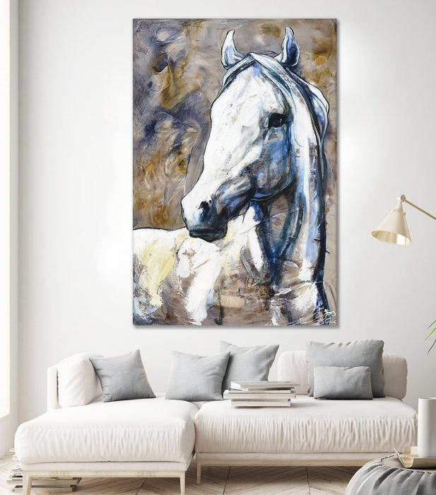 Œuvre d’art murale Giant Art « Lily Of The Valley » 84 x 54