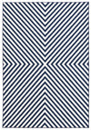 Carpette Dodie bleueivoire 4 pi 7 po x 6 pi 7 po