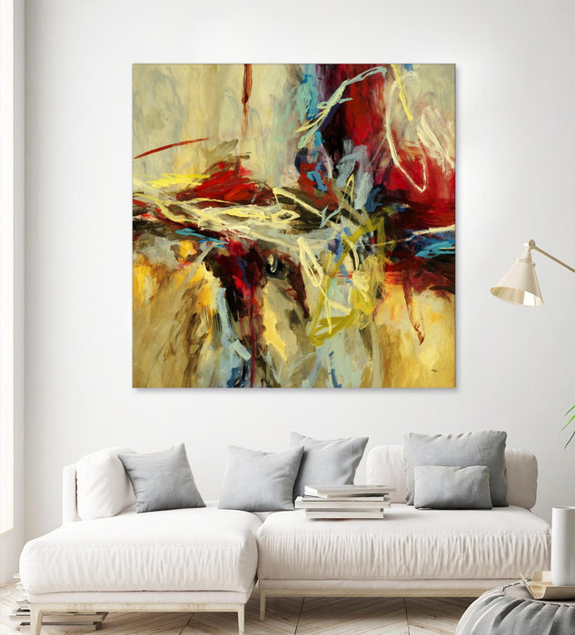 Œuvre d’art murale Giant Art « Edge » 72 x 72