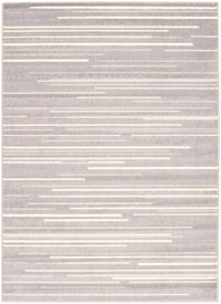 Carpette Faith argent-crème - 5 pi 3 pox 7 pi 3 po