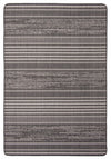 Carpette Wileen noire - 4 pi 4 po x 6 pi 5 po