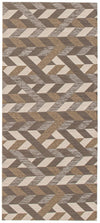 Carpette Bellezza brun foncé 2 pi 2 po x 6 pi 0 po