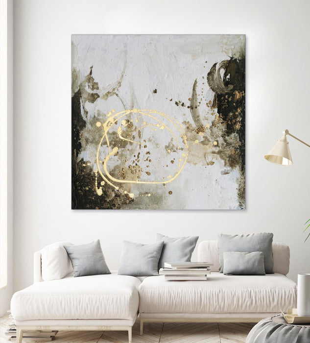 Œuvre d’art murale Giant Art « Friendship Iv » 54 x 54