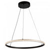Luminaire suspendu Nova noir à DEL de 29 W