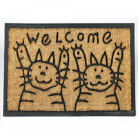 Chats - Tapis de plancher moulé en caoutchouc