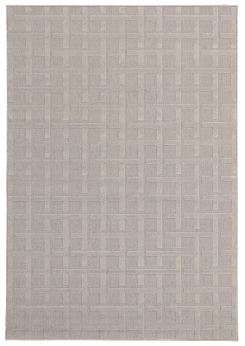 Carpette Brangane grise 3 pi 11 po x 5 pi 7 po